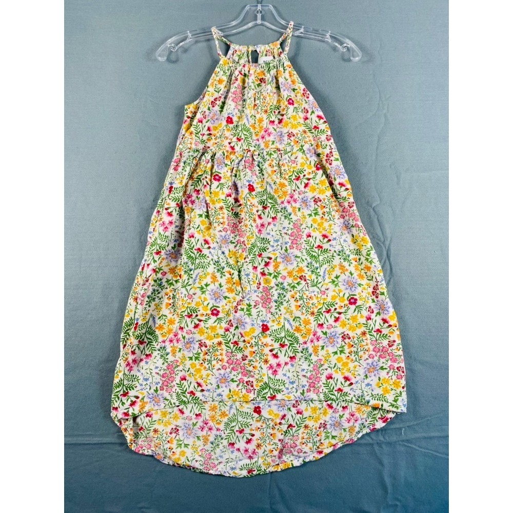 Old Navy Sun Dress Little Girl Sz 8Y Floral Summer Spring Lightweight Rayon